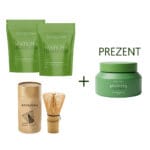 Ekologiczna Matcha (100 g) + Miotełka + Peeling detoksykujący GRATIS!